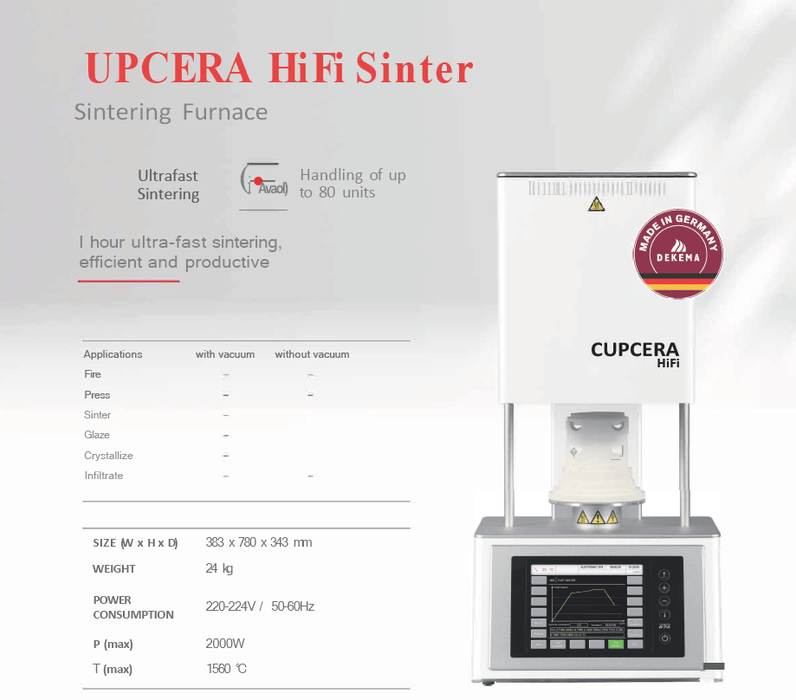 UpCera Dekema Hifi Sinter