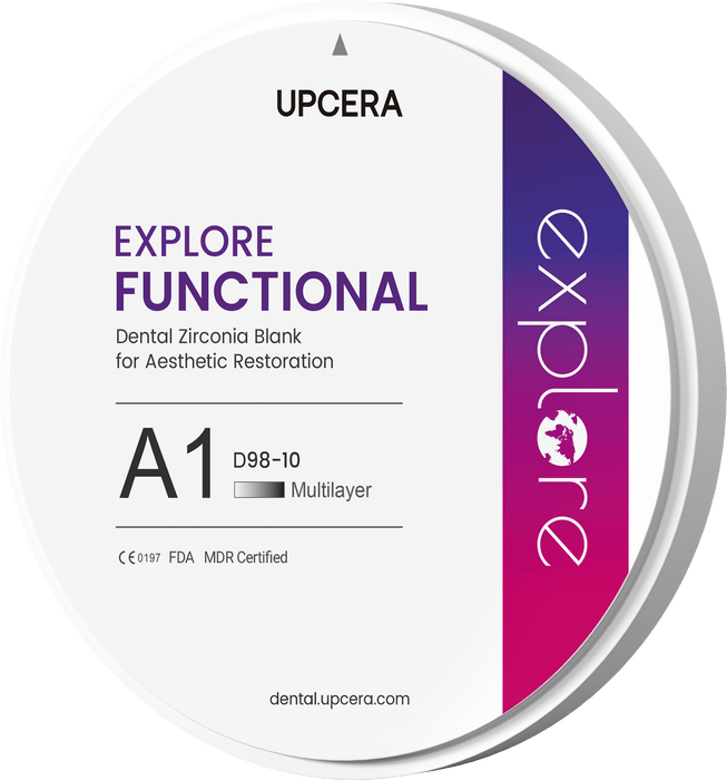 Upcera Milling Blank Explore Functional