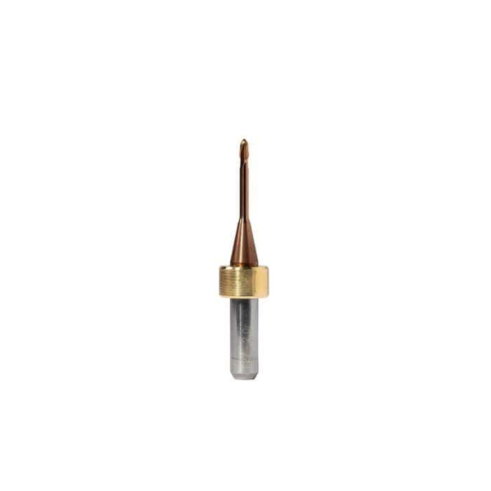 imes-icore GmbH Milling Burrs Coritec T27 - 2.0 I 6.0 mm Shaft Radius Milling Tool Long (L=16mm) TI/COCR