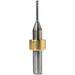 imes-icore GmbH Milling Burrs Coritec T5/T10 - 1.5 I 6.0 mm Shaft Milling Tool Short (L=12mm, Four Blades) TI/COCR